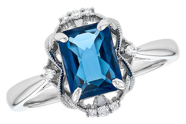 C273-39666: LDS RG 1.70 LONDON BLUE TOPAZ 1.76 TGW