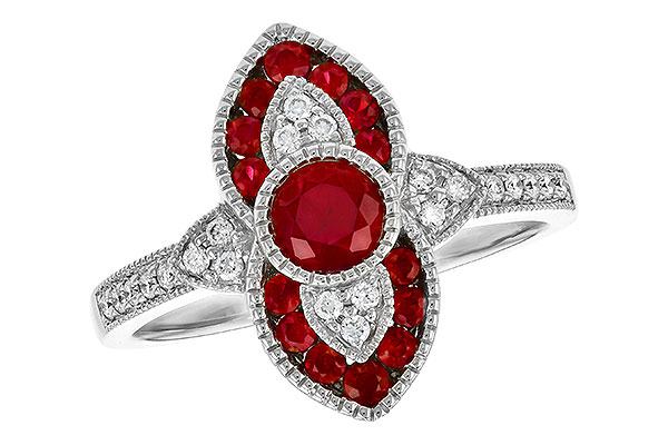 C273-39711: LDS RG .63 TW RUBY .75 TGW