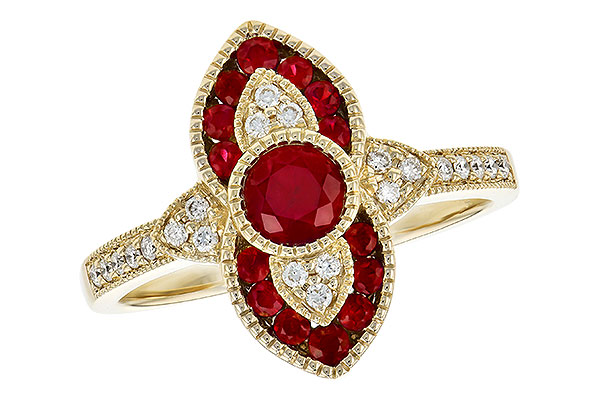 C273-39711: LDS RG .63 TW RUBY .75 TGW