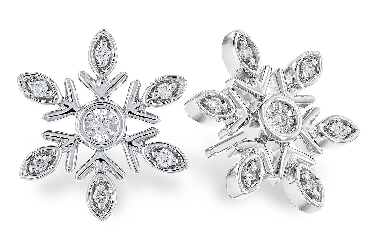 C274-30593: EARRINGS .07 TW