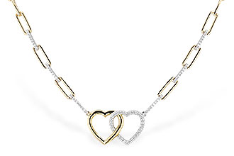 C274-31457: NECKLACE .52 TW