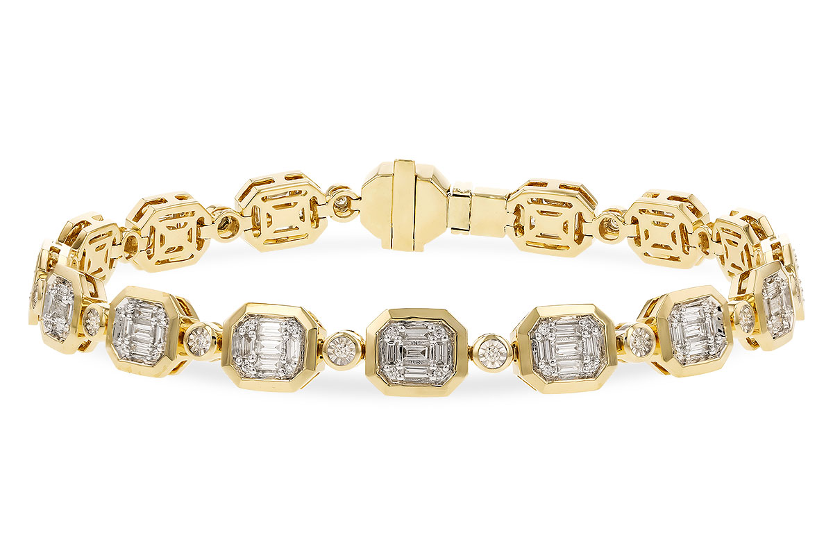 C275-18775: BRACELET 1.02 BAG 1.30 TW (7")