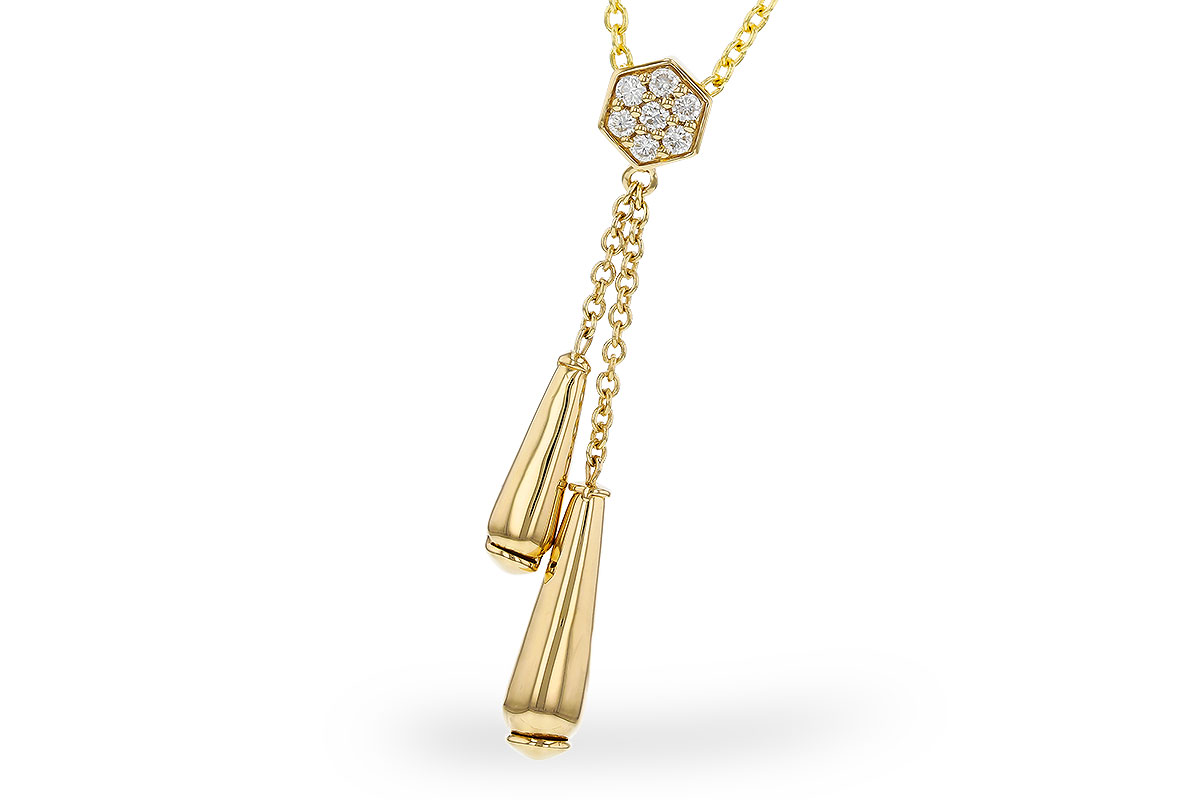 C275-19684: NECKLACE .11 TW