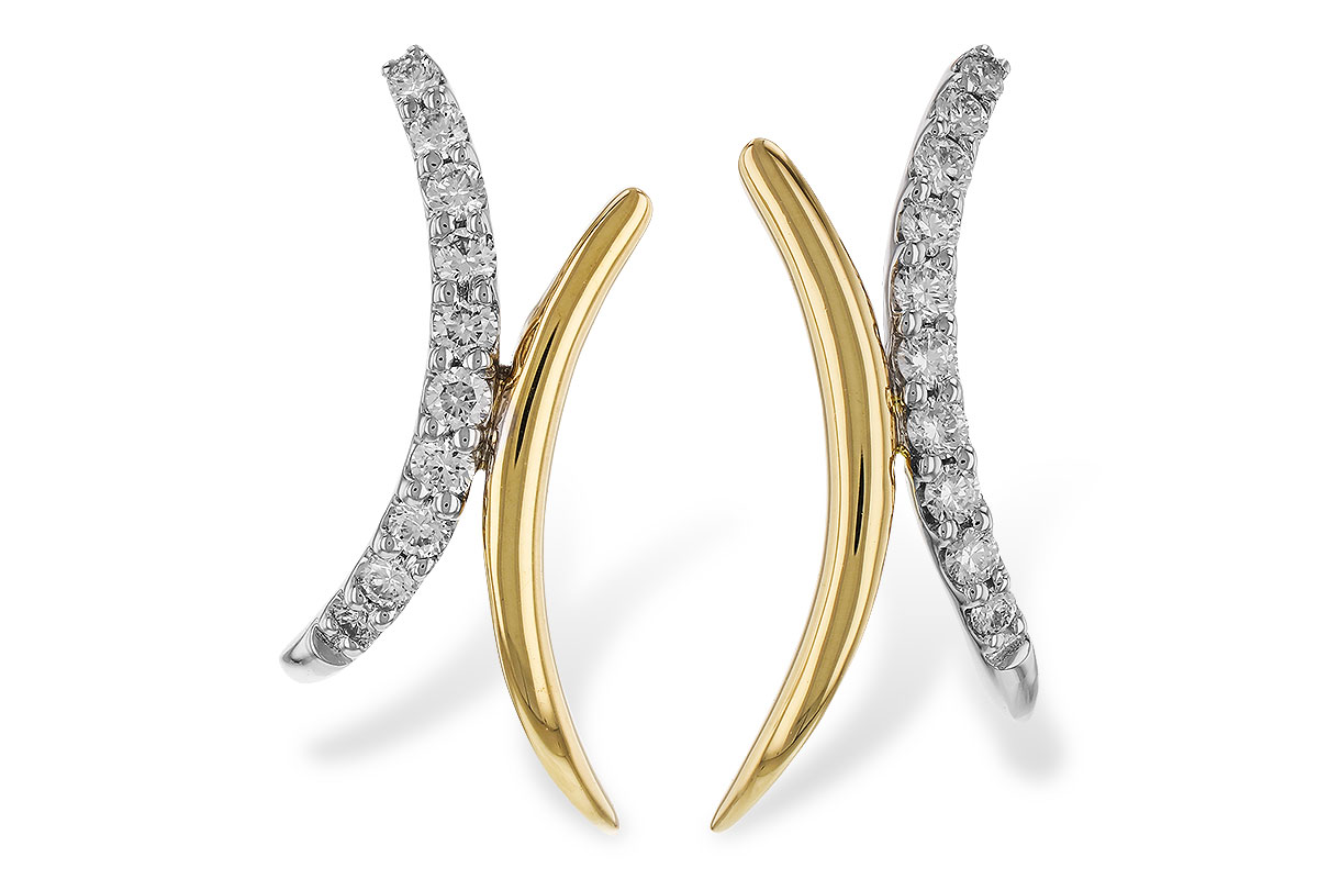C275-23338: EARRINGS .15 TW