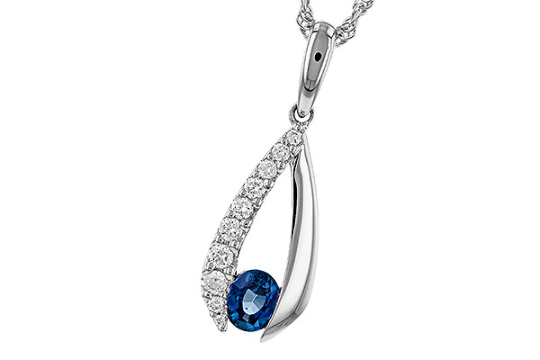 C275-24184: NECKLACE .38 SAPP .54 TGW (5x4 SAPP)