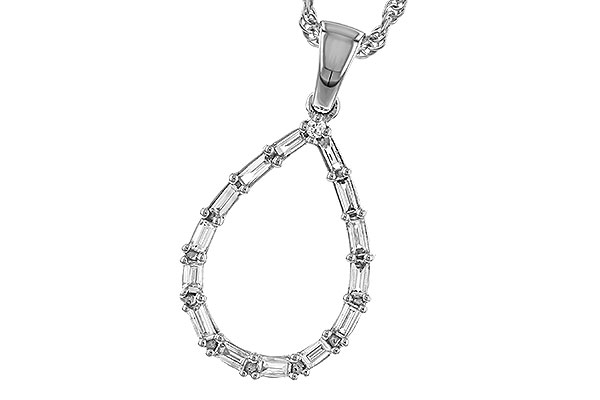 C275-24202: NECKLACE .27 BAG .28 TW