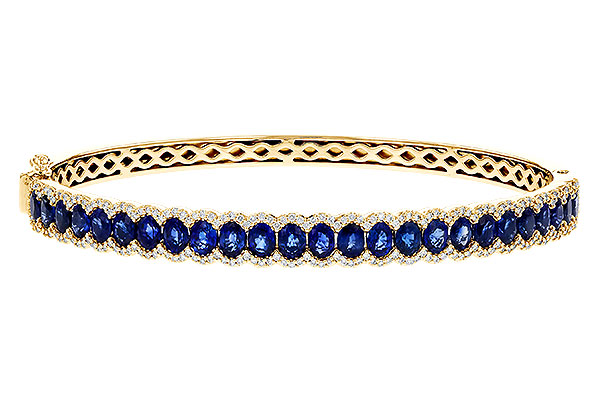 C275-26011: BANGLE 5.09 TW SAPPHIRE 5.65 TGW