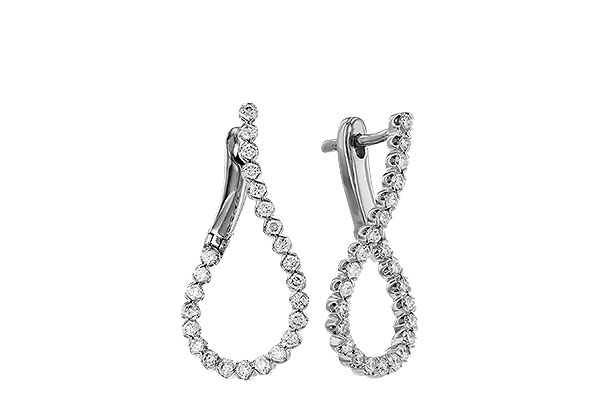 C276-09684: EARRINGS .50 TW