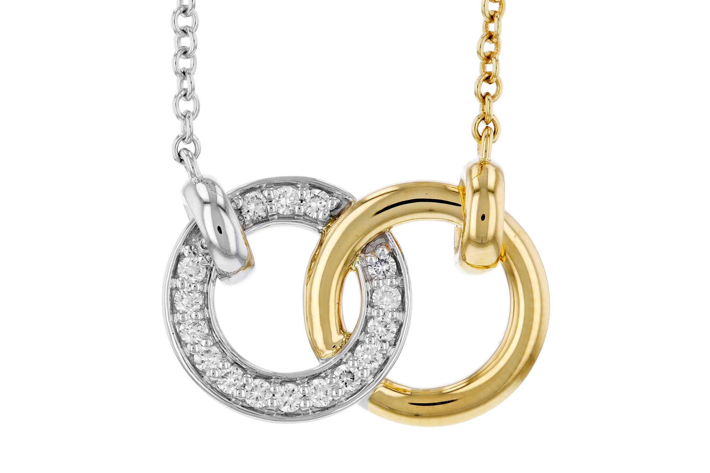 C276-11520: NECKLACE .20 TW (18")