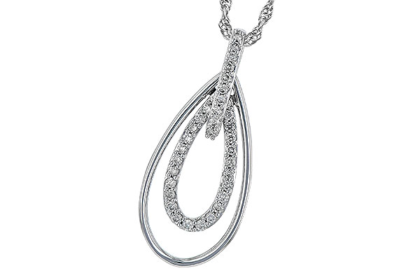 D184-29693: NECKLACE .24 TW