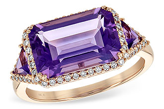 D190-65129: LDS RG 3.48 TW AMETHYST 3.70 TGW (12x8MM)