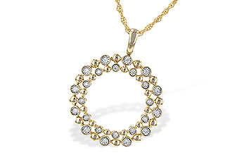D190-68738: NECKLACE .12 TW