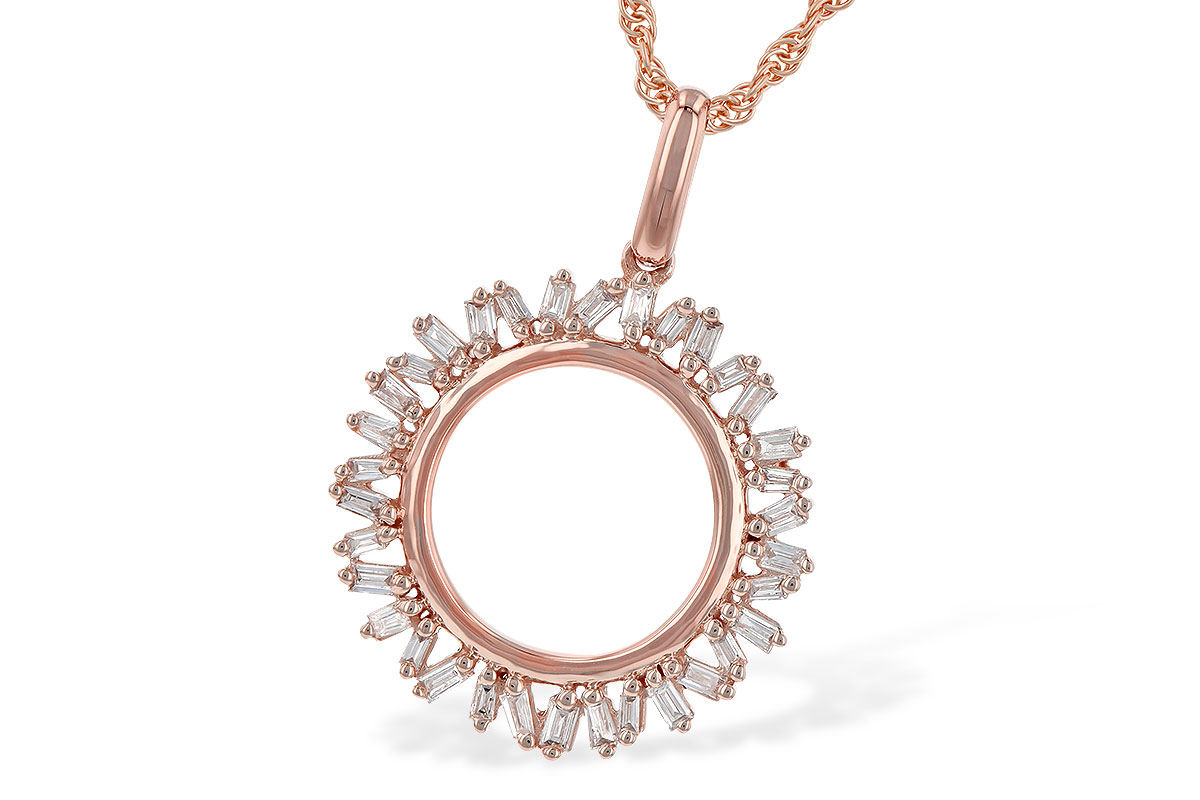 D190-69720: NECK .20 TW BAGUETTES