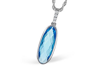 D273-39693: NECK 1.90 BLUE TOPAZ 1.93 TGW