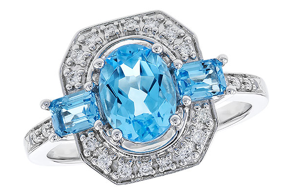 D274-30620: LDS RG 1.75 TW BLUE TOPAZ 1.90 TGW