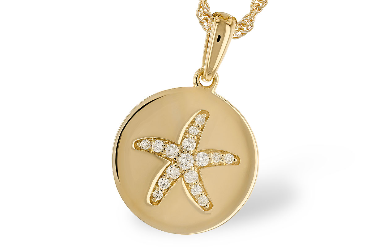 D274-33293: NECKLACE .11 TW