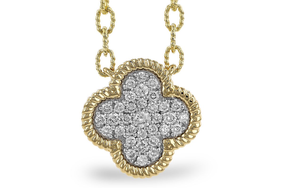 D274-36047: NECKLACE .32 TW (18")