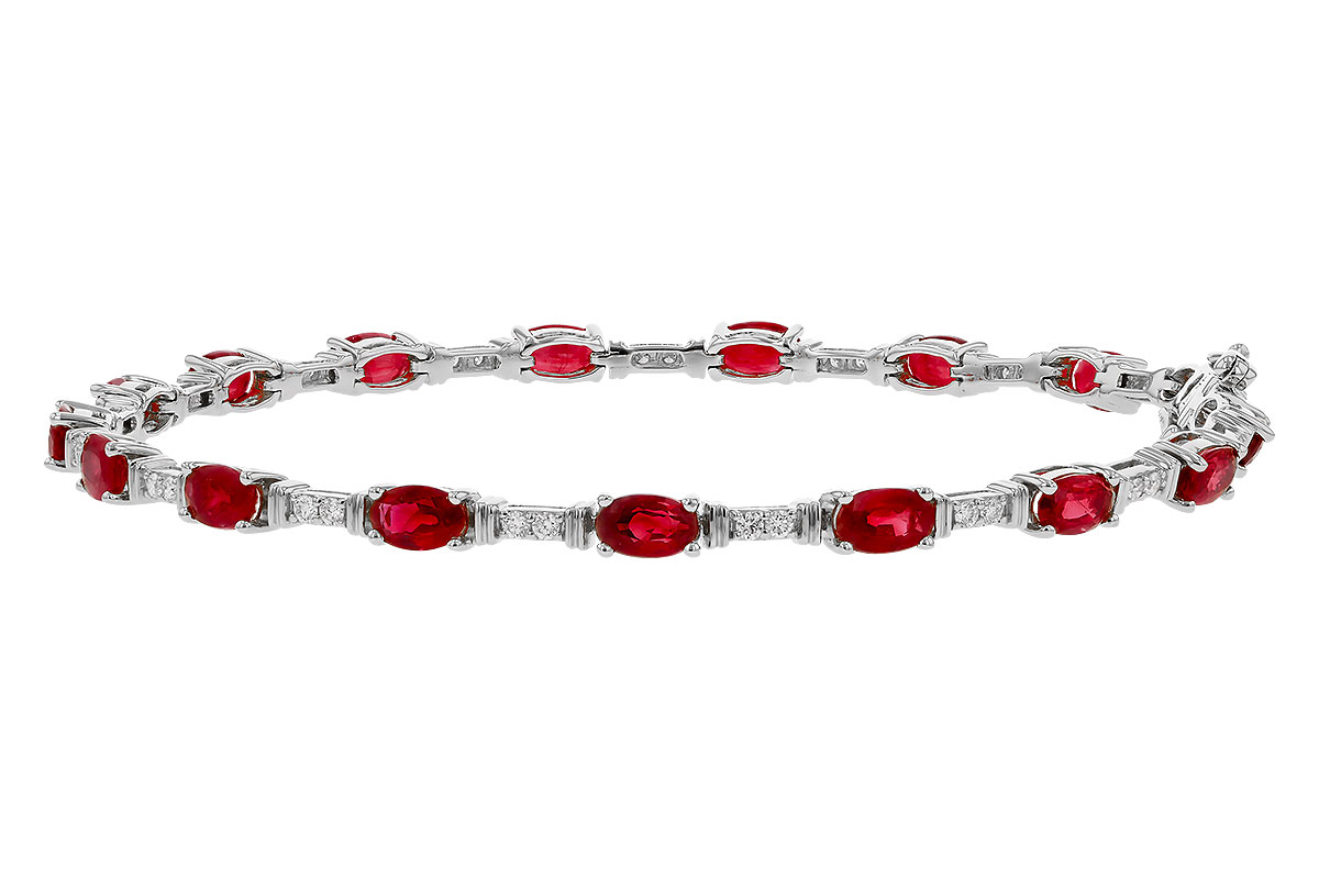 D275-20629: BRACELET 4.65 RUBY 4.97 TGW (7")