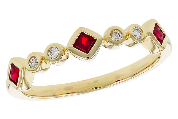 D275-22438: LDS WED RG .22 RUBY .27 TGW