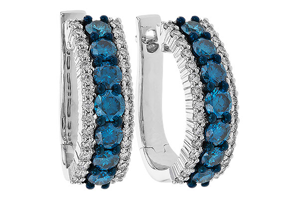 D275-23329: EARR 1.06 BLUE DIAS 1.46 TW