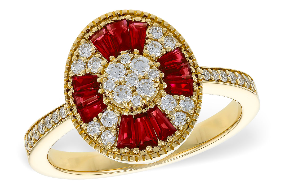 D275-25166: LDS RG .54 TW RUBY .84 TGW