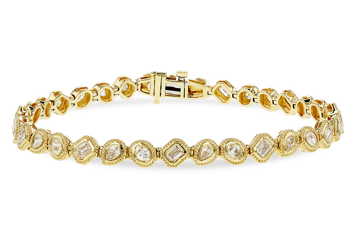 D275-26066: BRACELET 2.15 TW FANCY CUT DIAMONDS