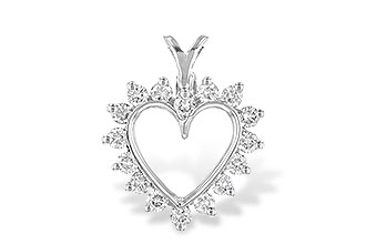 E007-03356: HEART PENDANT .45 TW