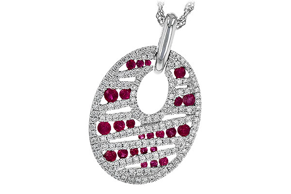 E184-36002: NECK .64 RUBY 1.12 TGW