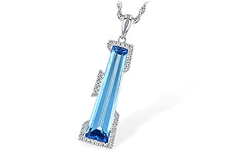 E189-75093: NECK 5.18 BLUE TOPAZ 5.28 TGW