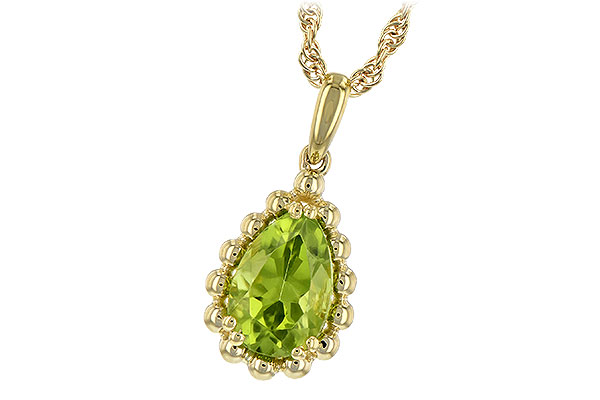 E189-76984: NECKLACE 1.30 CT PERIDOT
