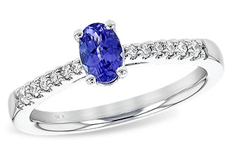 E190-71456: LDS RG .47 TANZANITE .62 TGW