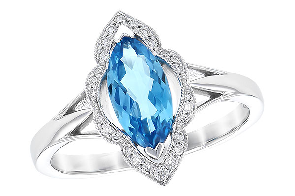 E273-43347: LDS RG 1.26 BLUE TOPAZ 1.37 TGW