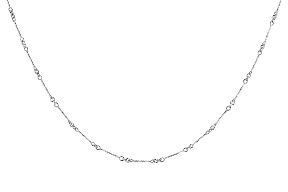 E274-33320: TWIST CHAIN (24IN, 0.8MM, 14KT, LOBSTER CLASP)