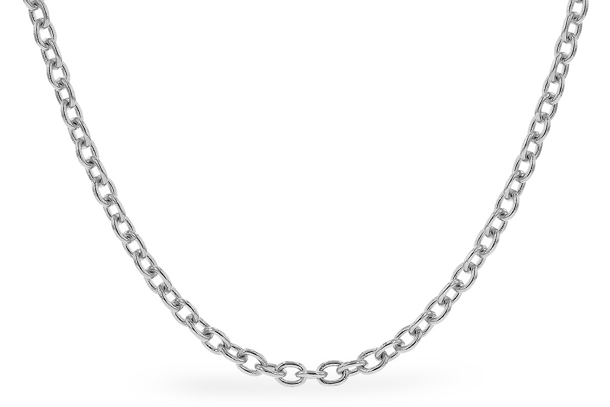 E274-34211: CABLE CHAIN (18", 1.3MM, 14KT, LOBSTER CLASP)