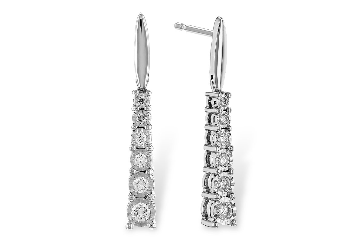 E274-36011: EARRING .20 TW