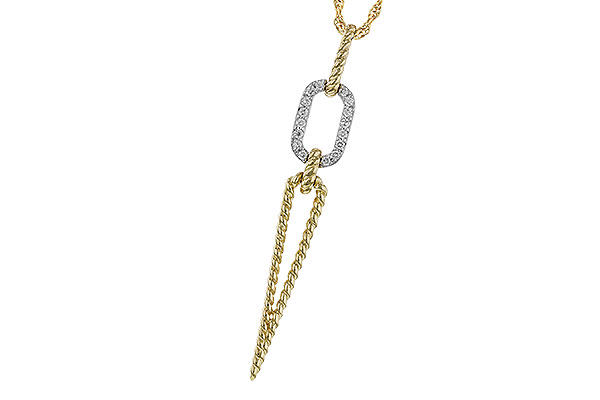 E275-20575: NECKLACE .14 TW