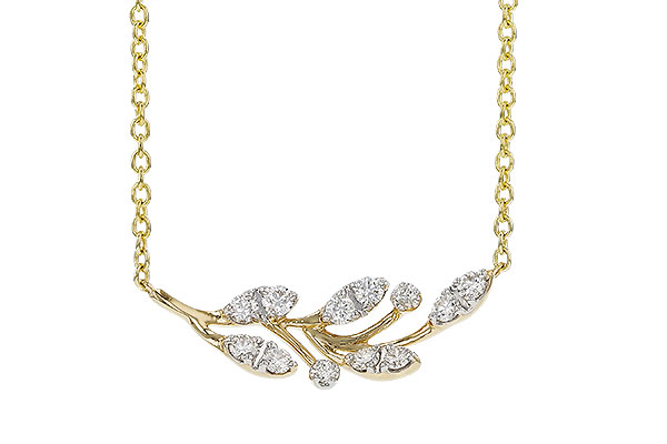 E275-21456: NECKLACE .32 TW (18")