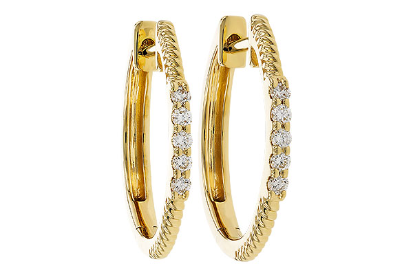 E275-23338: EARRINGS .11 TW
