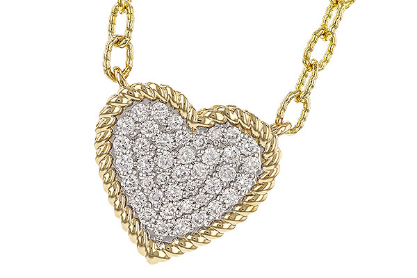 E275-24193: NECKLACE .32 TW (18")