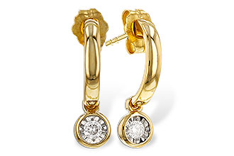 E275-25138: EARRINGS .10 TW