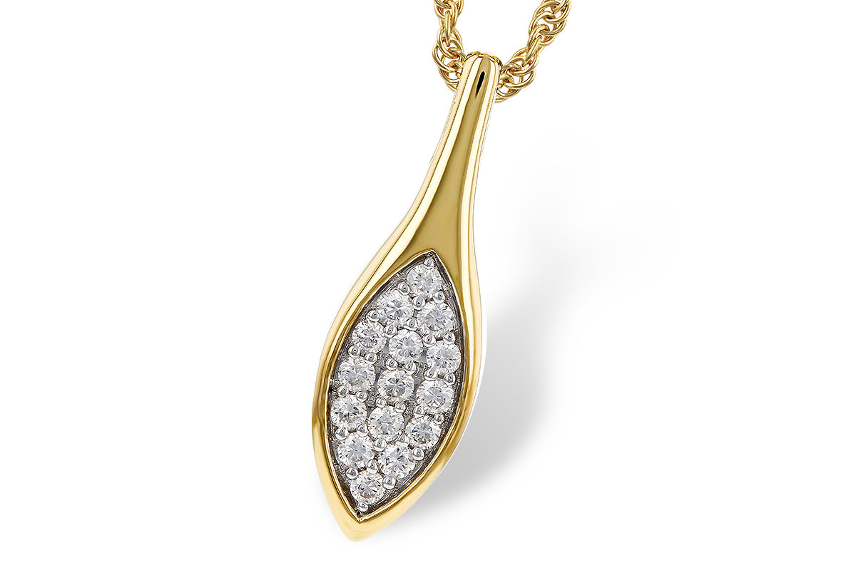 E275-25175: NECKLACE .20 TW
