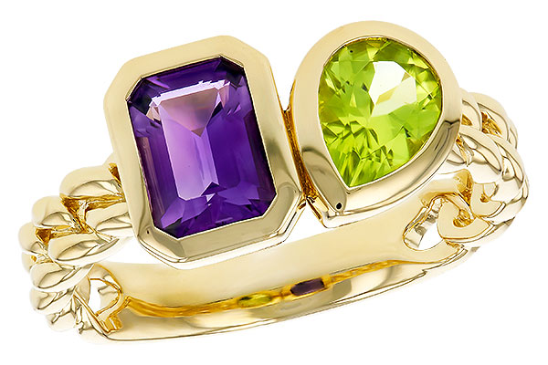 E275-26920: LDS RG 1.28 TW SEMI-PRECIOUS (AMY,PER)