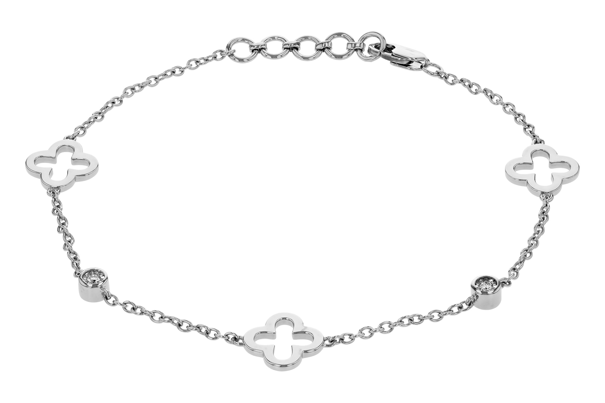 E276-10593: BRACELET .06 TW (7.25")