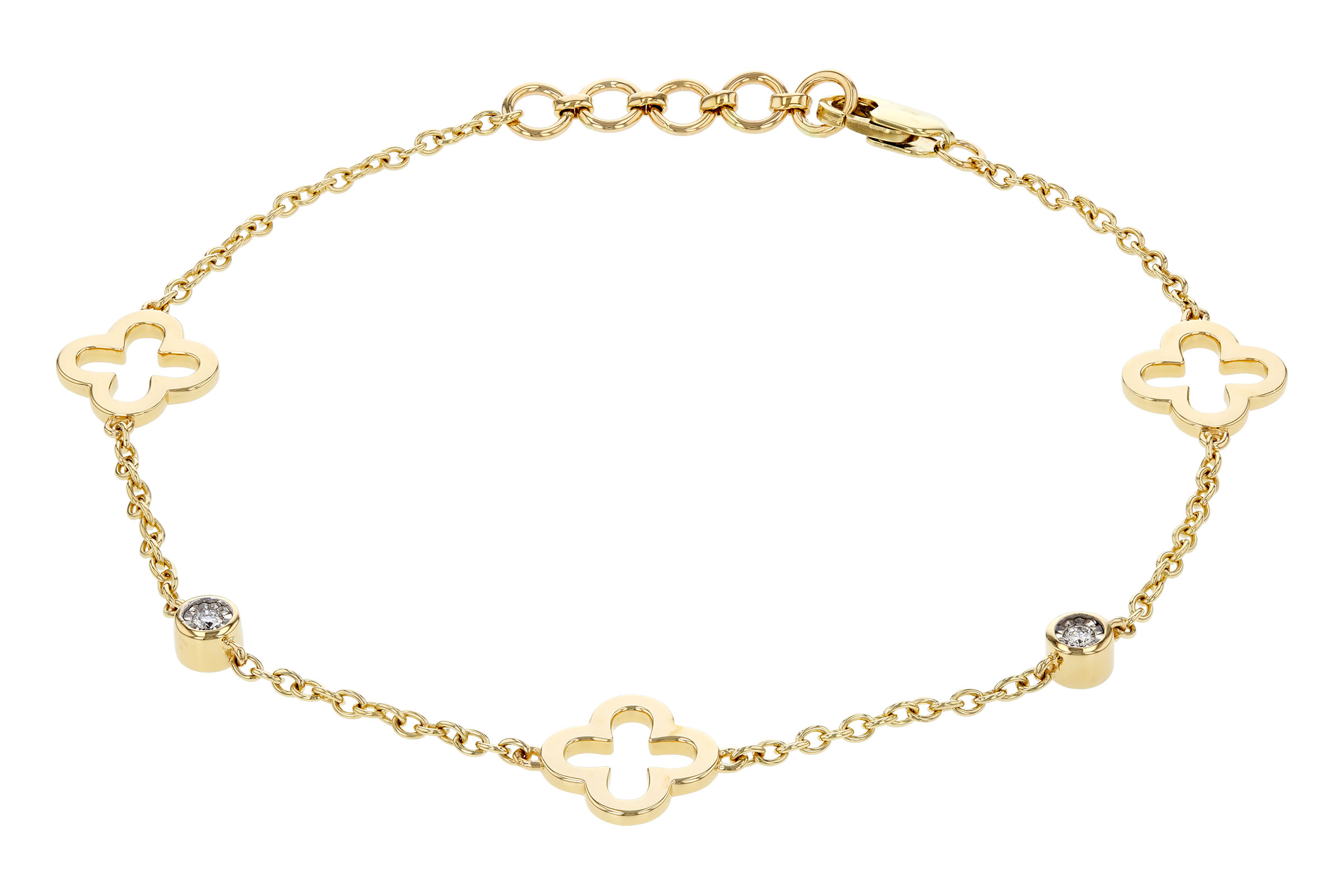 E276-10593: BRACELET .06 TW (7.25")