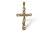 F007-04220: CROSS PENDANT .01 BR