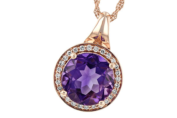 F186-14193: NECK 3.36 AMETHYST 3.50 TGW