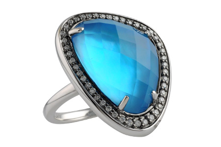 F187-93329: LDS RG 12.24 BLUE TOPAZ 12.44 TGW