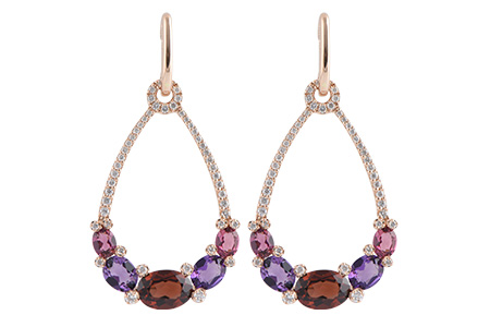 F188-85129: EARR 3.56 SEMI-PRECIOUS 3.98 TGW