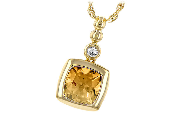 F189-77856: NECK 1.22 CITRINE 1.26 TGW