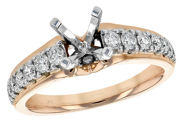 F189-81484: LDS SEMI DIA RG .50 TW